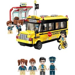 Brick Edify School Bus 1136