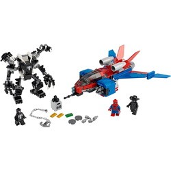 Lego Spiderjet vs. Venom Mech 76150