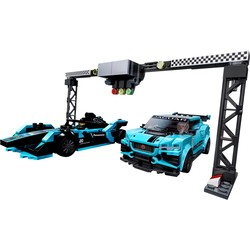 Lego Formula E Panasonic Jaguar Racing GEN2 Car and Jaguar I-PACE eTROPHY 76898