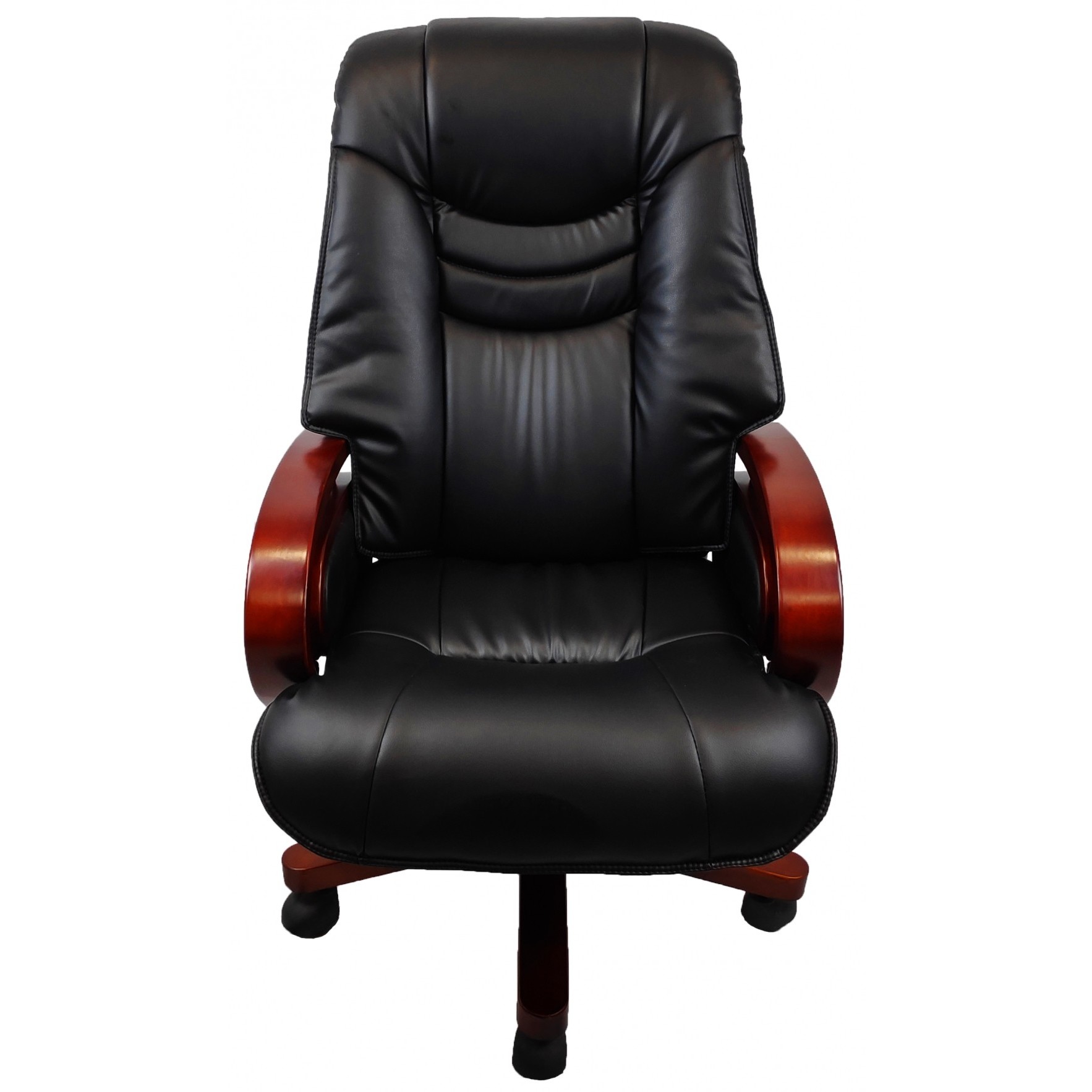 Офисное кресло руководителя Raybe k-6808 черное