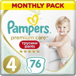 Pampers Premium Care Pants 4 / 76 pcs