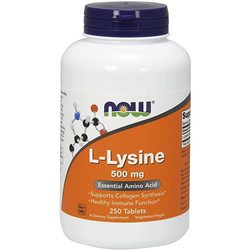 Now L-Lysine 500 mg 250 tab