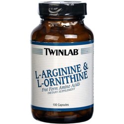 Twinlab L-Arginine/L-Ornithine 100 cap
