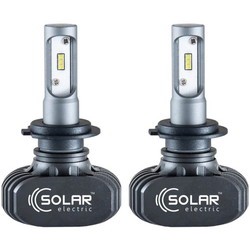 Solar LED H7 6000K 4000Lm 50W 2pcs