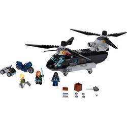 Lego Black Widows Helicopter Chase 76162