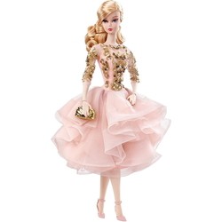 Barbie Blush and Gold Cocktail Dress Doll DWF55