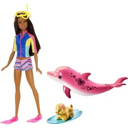 Barbie Dolphin Magic Snorkel Fun Friends FMP57