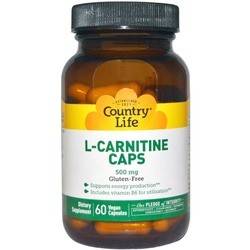 Country Life L-Carnitine 500 mg 60 cap