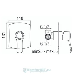 Nobili Rubinetterie Sofi SI98108-CR (бронзовый)