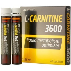 XXI Power L-Carnitine 3600 5x25 ml