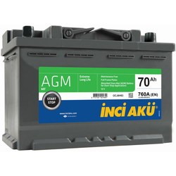 INCI AKU AGM Start-Stop (AGM 6CT-70R)