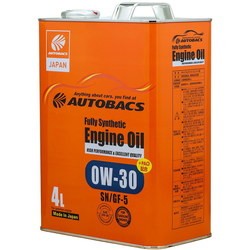 Autobacs Fully Synthetic 0W-30 SN/GF-5 4L