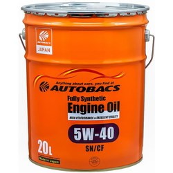 Autobacs Fully Synthetic 5W-40 SN/CF 20L