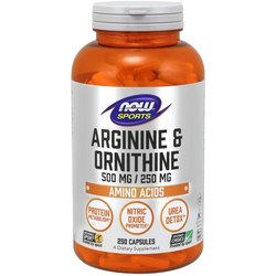 Now Arginine/Ornithine 100 cap