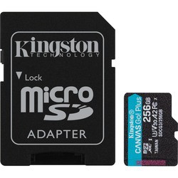 Kingston microSDXC Canvas Go! Plus + Adapter 256Gb