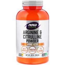 Now Arginine and Citrulline Powder