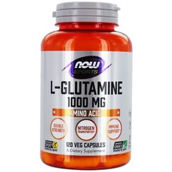 Now L-Glutamine 1000 mg 120 cap