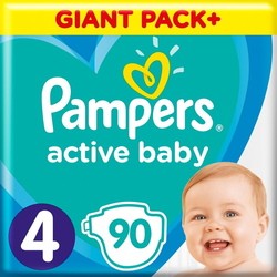 Pampers Active Baby 4 / 90 pcs