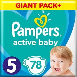 Pampers Active Baby 5 / 78 pcs