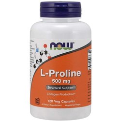 Now L-Proline 500 mg 120 cap