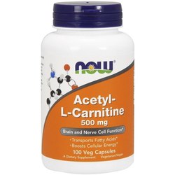 Now Acetyl L-Carnitine 500 mg 100 cap