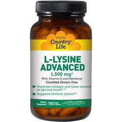 Country Life L-Lysine Advanced 1500 mg