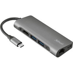 Trust Dalyx Aluminium 7-in-1 USB-C Multi-port Adapter