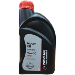 Nissan Motor Oil 5W-40 Value Advantage 3+ 1L