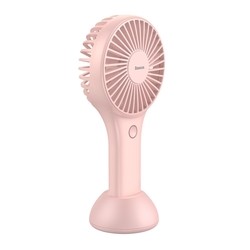 BASEUS Bingo Hand and Desktop Fan (розовый)