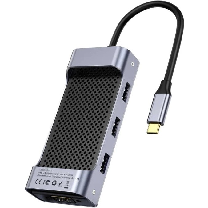 BASEUS Square Desk Type-C Multi-Functional VGA HUB