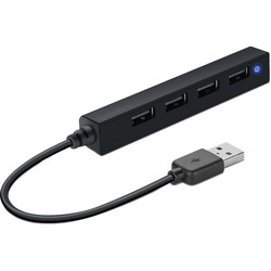 Speed-Link Snappy Slim USB Hub 4 Port USB 2.0 Passive