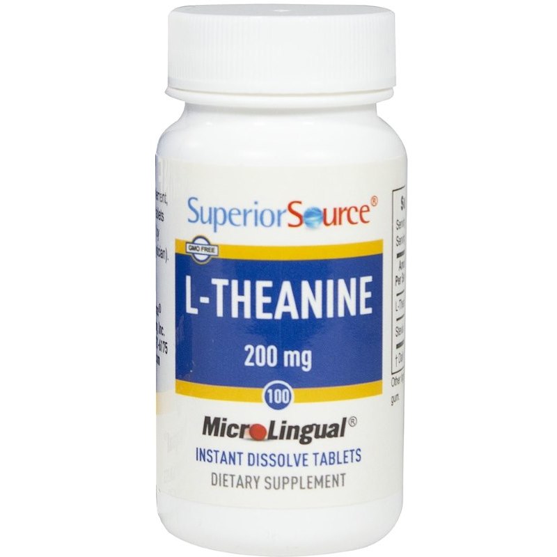 Л теанин для чего. Theanine 200. Л теанин. Аминокислота l теанин. Elementica l-Theanine 200 MG 60 cap.