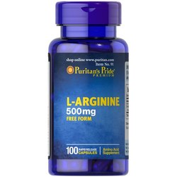 Puritans Pride L-Arginine 500 mg