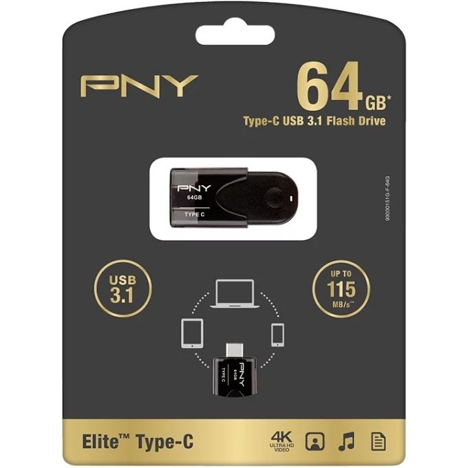 PNY Elite Type-C 3.1 64Gb