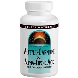 Source Naturals Acetyl L-Carnitine/Alpha-Lipoic Acid 650 mg 60 tab