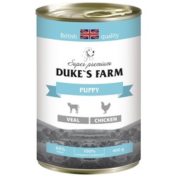 Dukes Farm Puppy Canned Veal/Chicken 0.4 kg