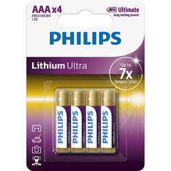 Philips Ultra Lithium 4xAAA