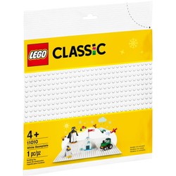 Lego White Baseplate 11010