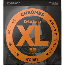 DAddario XL Chromes Bass Flat Wound 50-105