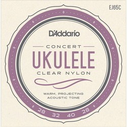 DAddario Clear Nylon Ukulele Concert