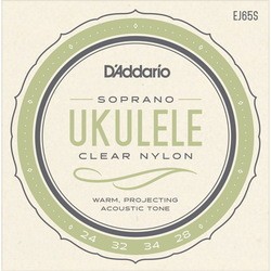 DAddario Clear Nylon Ukulele Soprano
