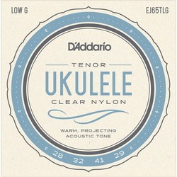 DAddario Clear Nylon Ukulele Low-G Tenor