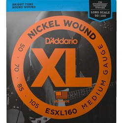 DAddario XL Nickel Wound Bass DB 50-105