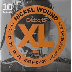 DAddario XL Nickel Wound 10P 10-52
