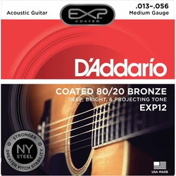 DAddario EXP Coated 80/20 Bronze 13-56