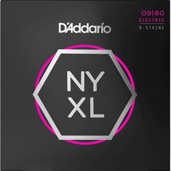 DAddario NYXL Nickel Wound 8-String 9-80