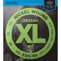 DAddario XL Nickel Wound Bass DB 45-105