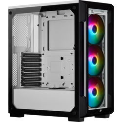 Corsair iCUE 220T RGB Tempered Glass WH