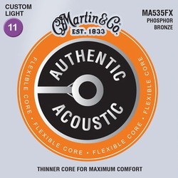 Martin Authentic Acoustic Flexible Core 92/8 Phosphor Bronze 11-52