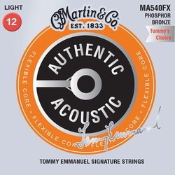 Martin Authentic Acoustic Flexible Core 92/8 Phosphor Bronze 12-54